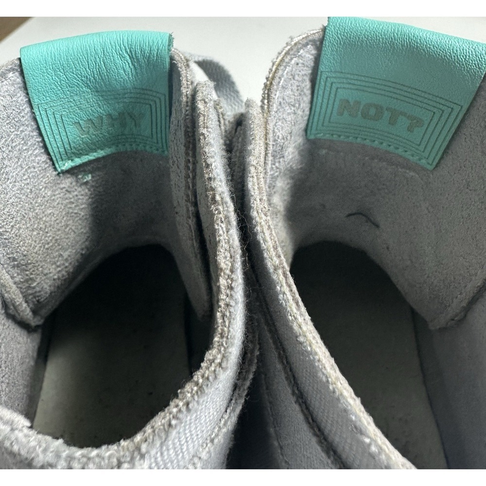 Nike Air Jordan Why Not Zer0.2 Grey Teal Pink 7Y Women 8.5 Basketball Shoes - Picture 7 of 8
